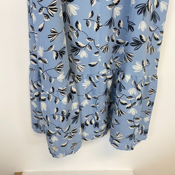 J. Jill Wearever Collection Blue Floral Dress - Picture 12 of 14